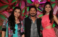 Vaibhavi Merchant, Arshad Warsi and Shilpa Shetty at the Indian reality television dance show "Zara Nachke Dikha."