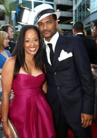 Essence Atkins and Damien Dante Wayans at the premiere of "Dance Flick."