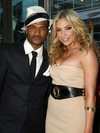 Damien Dante Wayans and Shoshana Bush at the premiere of "Dance Flick."