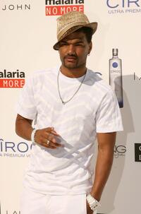 Damien Dante Wayans at the White party in Beverly Hills.