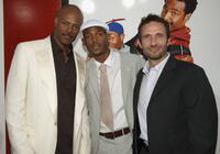 Keenen Ivory Wayans, Marlon Wayans and producer Rick Alvarez at the Mann National Theater for Sony Pictures premiere of "Little Man".