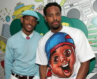 Marlon Wayans and Shawn Wayans at the MTV's Total Request Live.