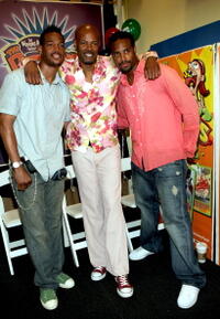 Marlon Wayans, Keenan Ivory Wayans and Shawn Wayans at the promotion of new game "The Dozens."