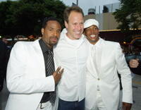 Shawn Wayans, Todd Garner and Marlon Wayans at the premiere of "White Chicks."