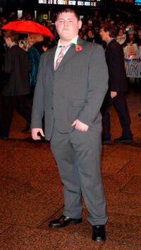 Jamie Waylett at the world premiere of "Harry Potter And The Goblet Of Fire."