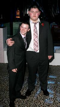 Devon Murray and Jamie Waylett at the party of the world premiere of "Harry Potter And The Goblet Of Fire."