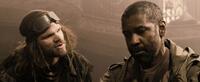 Evan Jones as Martz and Denzel Washington as Eli in "The Book of Eli."