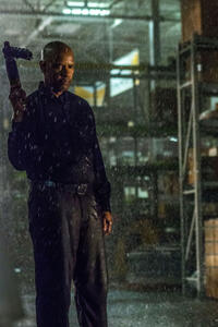Denzel Washington as Robert McCall in "The Equalizer."