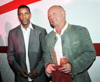 Denzel Washington and Director Tony Scott at the after party of the California premiere of "The Taking of Pelham 1 2 3."