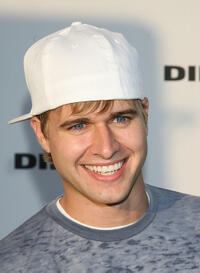 Randy Wayne at the opening of the Melrose Place Diesel Store in California.