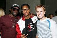 Sam Sarpong, Wesley Jonathan and Randy Wayne at the Howie Dorough Birthday Celebration in California.