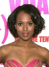 Kerry Washington at the V-Days V to the Tenth: NYC - Kickoff to New Orleans.