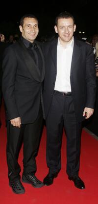 Zinedine Soualem and Dany Boon at the party of "Volver" during the 59th International Cannes Film Festival.