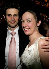 Frederick Weller and Elizabeth Marvel at the opening night after party of "Seascape."