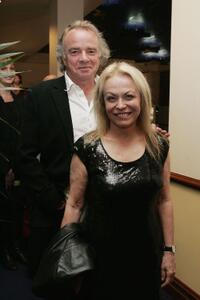 Jacki Weaver and Guest at the 2007 Sydney Theatre Awards .
