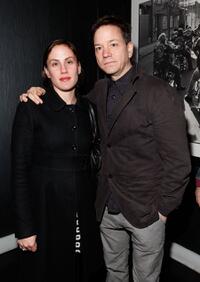 Heather Whaley and Frank Whaley at the after party of the New York premiere of "The Road."