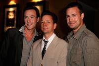 Chris Klein, Frank Whaley and Freddie Prinze Jr. at the world premiere screening of "New York City Serenade" during the Toronto International Film Festival 2007.