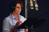 Sigourney Weaver on the set of "The Tale of Despereaux."