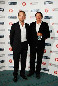 Hugo Weaving and Guest at the Inside Film Awards (IF).