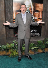 Screenwriter Gary Whitta at the New York premiere of "After Earth."