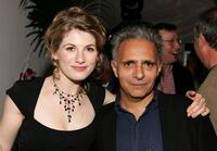 Jodie Whittaker and Screenwriter Hanif Kureishi at the party of "Venus" during the AFI FEST 2006.
