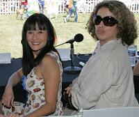 Suzanne Whang and Roma Maffia at the New Leash On Life's 5th Annual Nuts for Mutts dog show.
