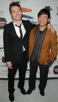 Leigh Whannell and James Wan at the Australians In Film 2006 Breakthrough Awards.