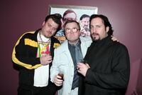 Robb Wells, Mike Smith and John Paul Tremblay at the premiere of "Trailer Park Boys: The Movie."