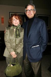 Margaret Whitton and Warren Spector at the after-party for "See What I Wanna See."