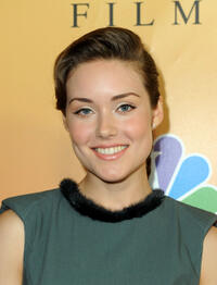 Megan Boone at the California premiere of "Law & Order: Los Angeles."