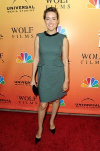 Megan Boone at the California premiere of "Law & Order: Los Angeles."