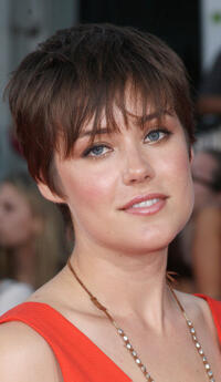 Megan Boone at the California premiere of "Step Up Revolution."