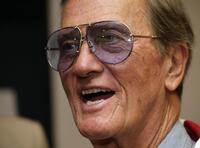 Pat Boone for a news conference at the National Press Club.