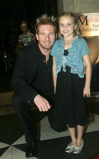 David Wenham and Joanna Hunt-Prokhovnik at the world premiere of "Three Dollars."