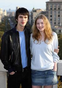 Ben Whishaw and Rachel Hurd-Wood at the photocall of "El Perfume, historia de un asesino" (Perfume, the story of a murderer).