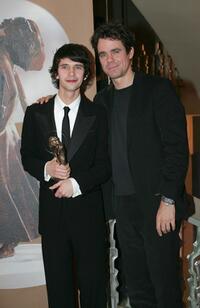 Ben Whishaw and Tom Tykwer at the ceremony of the Diva Award.