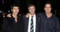 Ben Whishaw, Todd Haynes and Christian Bale at the premiere of "I'm Not There" during the BFI 51st London Film Festival.