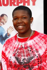 Denzel Whitaker at the premiere of "Meet Dave."