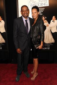 Forest Whitaker and Keisha Whitaker at the New York premiere of "Our Family Wedding."