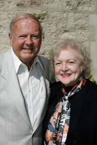 Betty White and Dick Van Patten at the Wildlife WayStation's Safari Brunch.