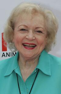 Betty White at the Old Navy Kicks Off Nationwide Search for New Mascot.