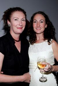 Brenda Wehle and Nina Jacques at the opening night after party of "Cycling Past The Matterhorn."
