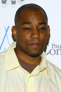 Dennis White at the surprise 25th birthday celebration of Kerry Rhodes.