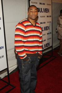 Dennis White at the world premiere of "Soul Men."