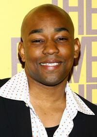 Dennis White at the premiere of "The Brave One."