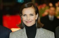 Carole Bouquet at the 54th Berlinale Film Festival for the red carpet of "Feux rouges / Red Lights".
