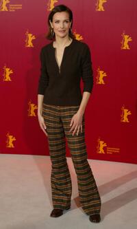 Carole Bouquet at the Berlin International Film Festival photocall of "Red Lights".