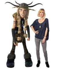 Kristen Wiig voices Ruffnut in "How to Train Your Dragon 3D."