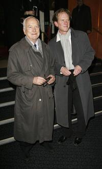 James Ivory and James Wilby at the UK premiere of "The White Countess."