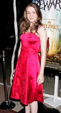 Sarah Bolger at the premiere of "The Spiderwick Chronicles."